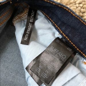 Buffalo David Bitton Jeans - Buffalo David Bitton Faith Straight Denim Jeans 28 Buffalo David Bitton Jeans - Buffalo David Bitton Faith Straight Denim Jeans 28